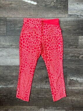 Nike Pink Leopard Print Active Leggings